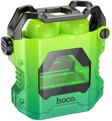 Casti Wireless Hoco EW33 Carcasa din metal TWS Bluetooth 5.3 Verde Fluorescent 