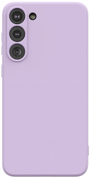 Husa din silicon X-Level compatibila cu Samsung Galaxy S23 silk touch interior din catifea Mov