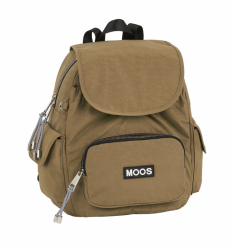 Rucsac dama cu clapeta Moos Casual bej