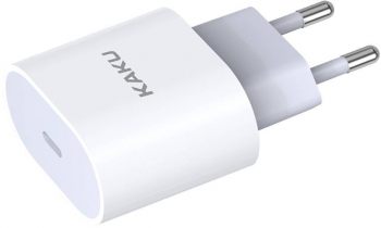 Incarcator Retea 20W PD Fast Charge marca Kakusiga KSC-547 Tip-C cu cablu Lightning Alb 