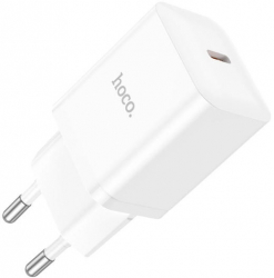 Incarcator Retea Hoco N27 Fast Charging PD20W Tip-C Alb 
