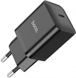 Incarcator Retea Hoco N27 Fast Charging PD20W Tip-C Negru 