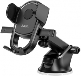 Suport Auto Hoco H5 Brat telescopic Sistem de prindere cu ventuza Negru 
