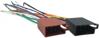 Cablu conector auto ISO BLAUPUNKT TATA de 20 cm pentru redarea audio in masina 