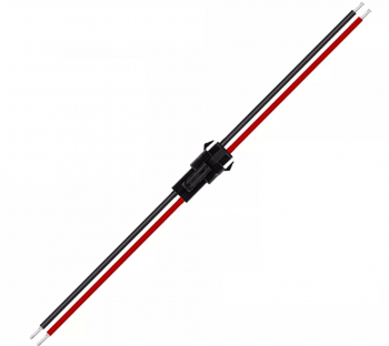 Conectori auto 2 fire 2 pini cu mecanism de fixare Strong Lock tip Mama - Tata lungime 20 cm 
