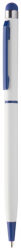 Creionul Felmans Stylus Pen cu vrf de pix in Alb si Albastru 