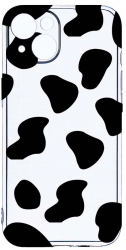 Husa Bestcase comp cu Apple iPhone 13 Mini Black Cow 2MM Soft Silicon prot cam T 784 