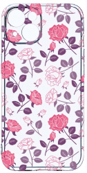 Husa Bestcase comp cu Apple iPhone 13 Mini Rose 2MM Soft Silicon prot cam T 168 