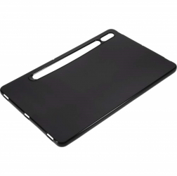Husa de protectie flexibila din TPU pentru tableta Samsung Galaxy Tab S7 T870 cu ecran de 11 inch culoare neagra 