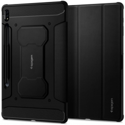 Husa de protectie full armour din TPU pentru tableta Samsung Galaxy Tab S7 T870 11 inch - Culoare Negru 