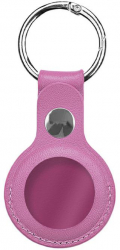 Husa Felmans piele pentru Apple AirTag roz 