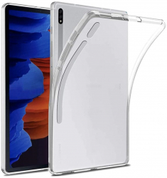 Husa silicon high quality pentru tableta Samsung Galaxy Tab S7 Transparent - Eleganta si rezistenta asigura protectie optima 