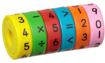 Joc educativ magnetic pentru imbunatatirea gndirii matematice cu dimensiuni de 11 x 3 x 16 cm intr-o varietate de culori 