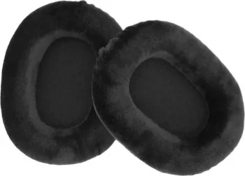 Set 2 bureti PadForce pentru casti Audio-Technica ATH M50X M50XBT M50 M40X M30 M20 M10 ATH-MSR7 Over-Ear - Negru Catifea 