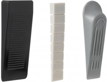 Solutie practica pentru a opri usile realizata din plastic ABS disponibila in 7 piese intr-o varietate de culori 