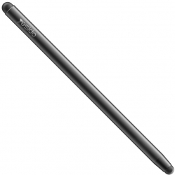 Stylus Pen cu doua capete pentru utilizare pe tablete telefoane si laptopuri cu touch screen disponibil in culoarea neagra 