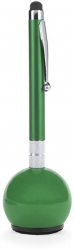 Stylus Pen Felmans pentru tablete telefoane si laptopuri cu touch screen cu varf de pix si suport in culoarea Verde 