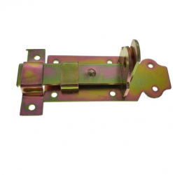 Zavor aplicat cu tija plata si orificii de blocare 100mm Metal zincat 