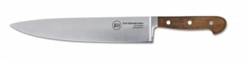 Cutit bucatar sef 26 cm inox HRC 58 maner lemn nuc Tessin Carl Schmidt Sohn 036706 