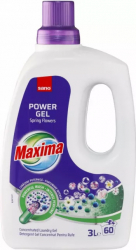 Detergent Gel Concentrat pentru Rufe Sano Maxima 3 L Parfum Floral 