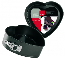 Forma tort detasabila Ibili-Moka otel 22 cm negru 