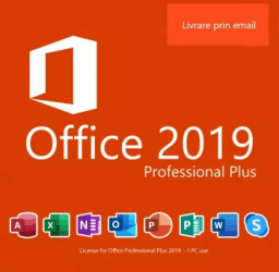 Office Pro Plus 2019 ACTIVARE Permanenta pers fizice si juridice All languages 