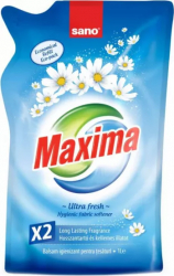 Rezerva Balsam Rufe Sano Maxima 1 L Ultra Fresh Floral Rezerva Balsam Igienizant pentru Haine