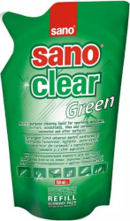 Rezerva Detergent Geamuri SANO Clear Green 750 ml 
