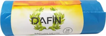 Saci Menajeri DAFIN 240 L 10 Buc/Rola Albastri 110x125 cm 