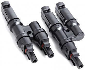 Set conector spliter PNI MC4 Y mama-tata pentru cablu solar 4-6 mm 