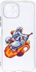 Husa Bestcase comp cu Xiaomi Mi 11 Lite Astronaut 2MM Soft Silicon prot cam T 830 