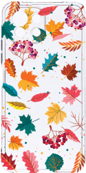 Husa Bestcase comp cu Xiaomi Mi 11 Lite Feathers Color 2MM Soft Silicon prot cam T 99 