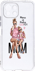 Husa Bestcase comp cu Xiaomi Mi 11 Lite Girl Mom Mama of Drama 2MM Soft Silicon prot cam T 558 