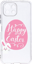 Husa Bestcase comp cu Xiaomi Mi 11 Lite Happy Easter 2MM Soft Silicon prot cam T 689 