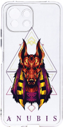 Husa Bestcase comp cu Xiaomi Mi 11 Lite Mythology Anubis 2MM Soft Silicon prot cam T 286 