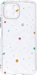 Husa Bestcase comp cu Xiaomi Mi 11 Lite Universe Planets 2MM Soft Silicon prot cam T 470 