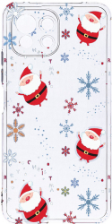 Husa Bestcase comp cu Xiaomi Mi 11 Lite Xmas - Santa Claus 2MM Soft Silicon prot cam T 308 