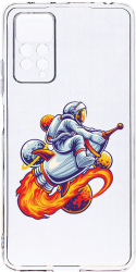 Husa Bestcase comp cu Xiaomi Redmi Note 11 Pro Astronaut 2MM Soft Silicon prot cam T 830 