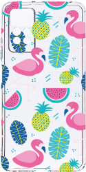 Husa Bestcase comp cu Xiaomi Redmi Note 11 Pro Flamingo 2MM Soft Silicon prot cam T 91 