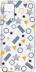 Husa Bestcase comp cu Xiaomi Redmi Note 11 Pro Geometric 2MM Soft Silicon prot cam T 138 