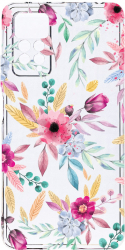 Husa Bestcase comp cu Xiaomi Redmi Note 11 Pro Happy Flowers 2MM Soft Silicon prot cam T 69 