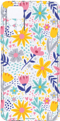 Husa Bestcase comp cu Xiaomi Redmi Note 11 Pro Little Flowers 2MM Soft Silicon prot cam T 758