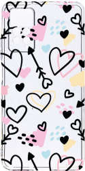 Husa Bestcase comp cu Xiaomi Redmi Note 11 Pro Love Symbols 2MM Soft Silicon prot cam T 764 
