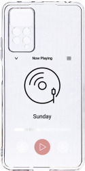 Husa Bestcase comp cu Xiaomi Redmi Note 11 Pro Music Player 2MM Soft Silicon prot cam T 973 