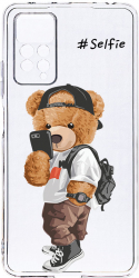 Husa Bestcase comp cu Xiaomi Redmi Note 11 Pro Selfie Teddy Bear 2MM Soft Silicon prot cam T 925 