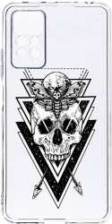 Husa Bestcase comp cu Xiaomi Redmi Note 11 Pro Skull 2MM Soft Silicon prot cam T 191 