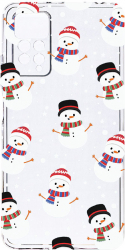 Husa Bestcase comp cu Xiaomi Redmi Note 11 Pro Snowman 2MM Soft Silicon prot cam T 351 
