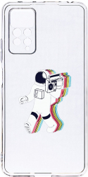 Husa Bestcase comp cu Xiaomi Redmi Note 11 Pro Walk On Moon 2MM Soft Silicon prot cam T 467 