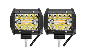 Set 2 Proiectoare auto LED 120W/set 2 moduri iluminare 