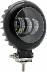 Proiector rotund auto/moto LED 10/30V 30W 6000K lupa IP67 